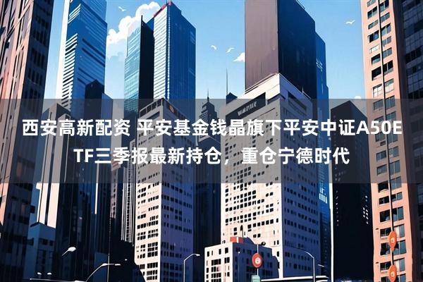 西安高新配资 平安基金钱晶旗下平安中证A50ETF三季报最新持仓，重仓宁德时代